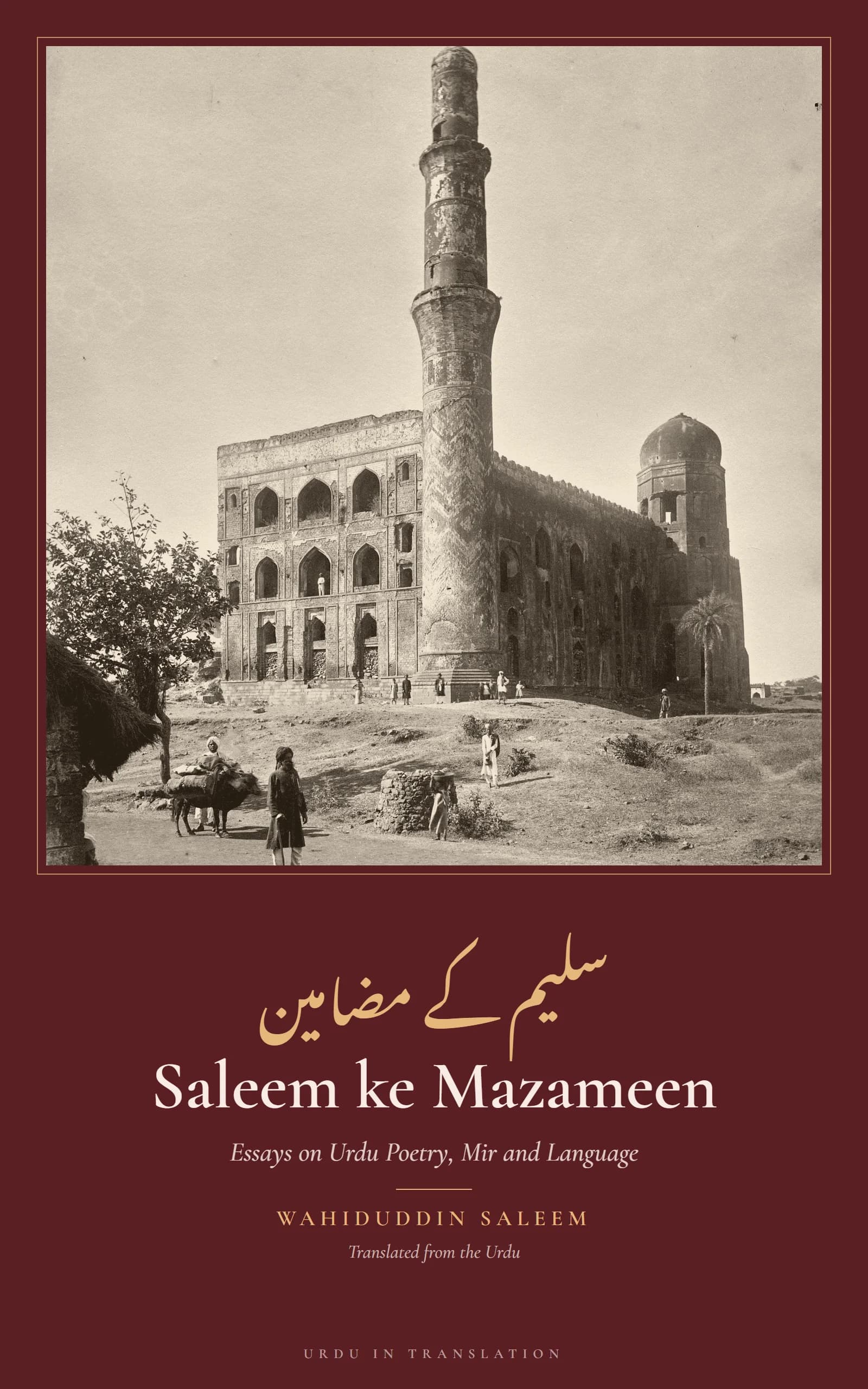 Cover of Saleem ke Mazameen (Essays of Wahiduddin Saleem) by Wahiduddin Saleem